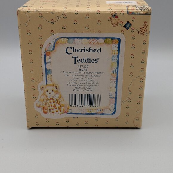 Cherished Teddies Ingrid "Bundled-Up with Warm Wishes" (617237) 1994 - Picture 8 of 10